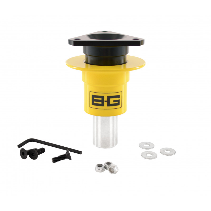 BG Racing Steering Wheel Quick Release System WeldOn 3 Point Shaft